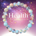 1 unidad/pulsera de jade blanco claro de luna, labradorita y cuarzo rosa calma, espiritual, nuevos principiantes, energía positiva, protección Stre