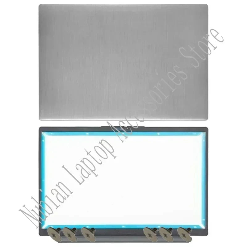 Nuevo para IdeaPad 3 15ADA6 15ITL6 15ALC6 2021: Cubierta trasera LCD, bisel frontal, reposamanos, carcasa inferior, teclado y bisagras para portátil
