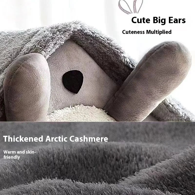 Cama estilo casa para perros para todas las estaciones, cama extraíble y lavable para mascotas para perros pequeños, casa cálida de invierno para perros y gatos