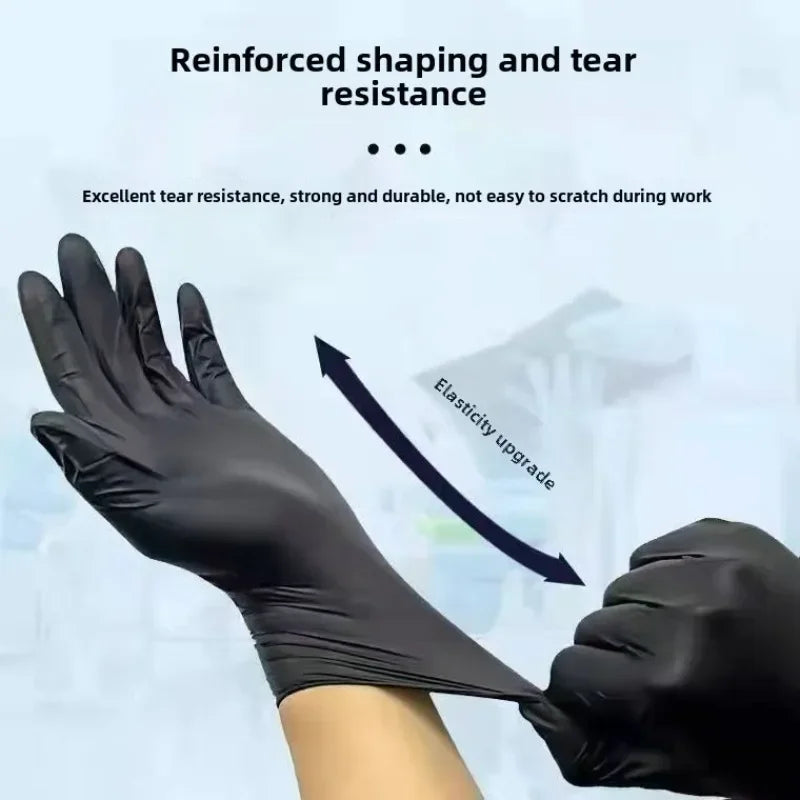 Guantes desechables de nitrilo impermeables para lavar platos, guantes de cocina para el hogar, guantes de limpieza para lavado de perros, guantes de látex para trabajo de alimentos