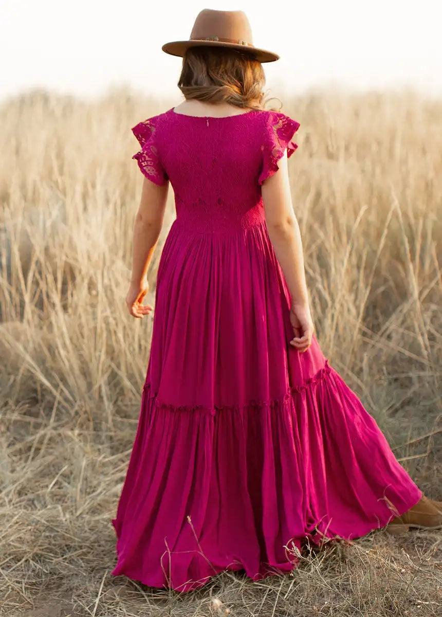 Vestidos largos bohemios de encaje para niñas de 3 a 14 años, vestido de fiesta de princesa con flores para bebés y niños, disfraz, ropa para niños