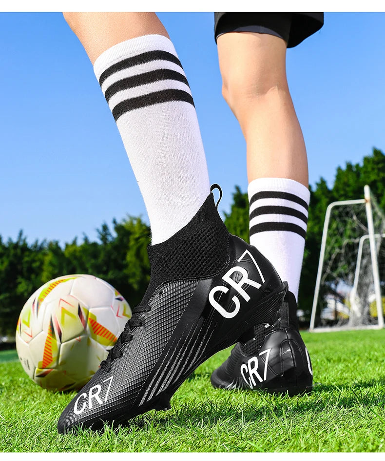 Nuevas botas de fútbol para hombre, gran oferta, zapatos de fútbol profesionales de alta calidad, zapatillas de fútbol para mujer, zapatillas unisex ultraligeras TF/FG