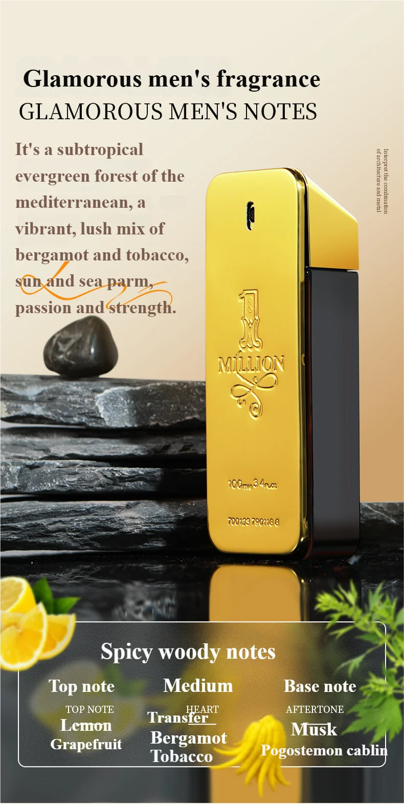 Perfumes originales genuinos de alta calidad y duraderos, perfumes árabes atractivos de lujo para hombre, regalos para hombre