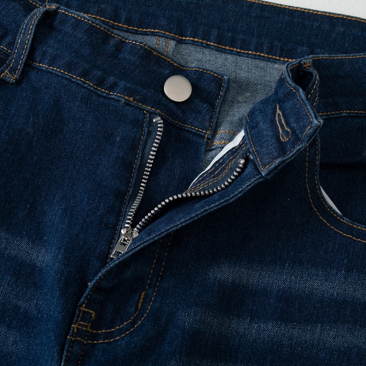 Pantalones vaqueros de pierna recta para hombre, de color liso, para primavera y otoño, a la moda, elegantes, sencillos, informales, negros, versátiles, para exteriores