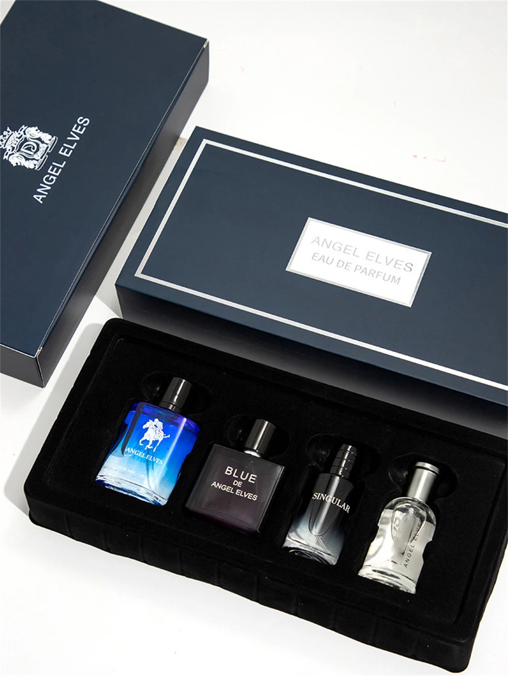 Perfume de marca para hombre con fecha, 120ml, Perfumes de feromonas masculinos duraderos y encantadores, Perfume en aerosol para hombre, caja de regalo para hombre, juego de 4 Uds. Nuevo