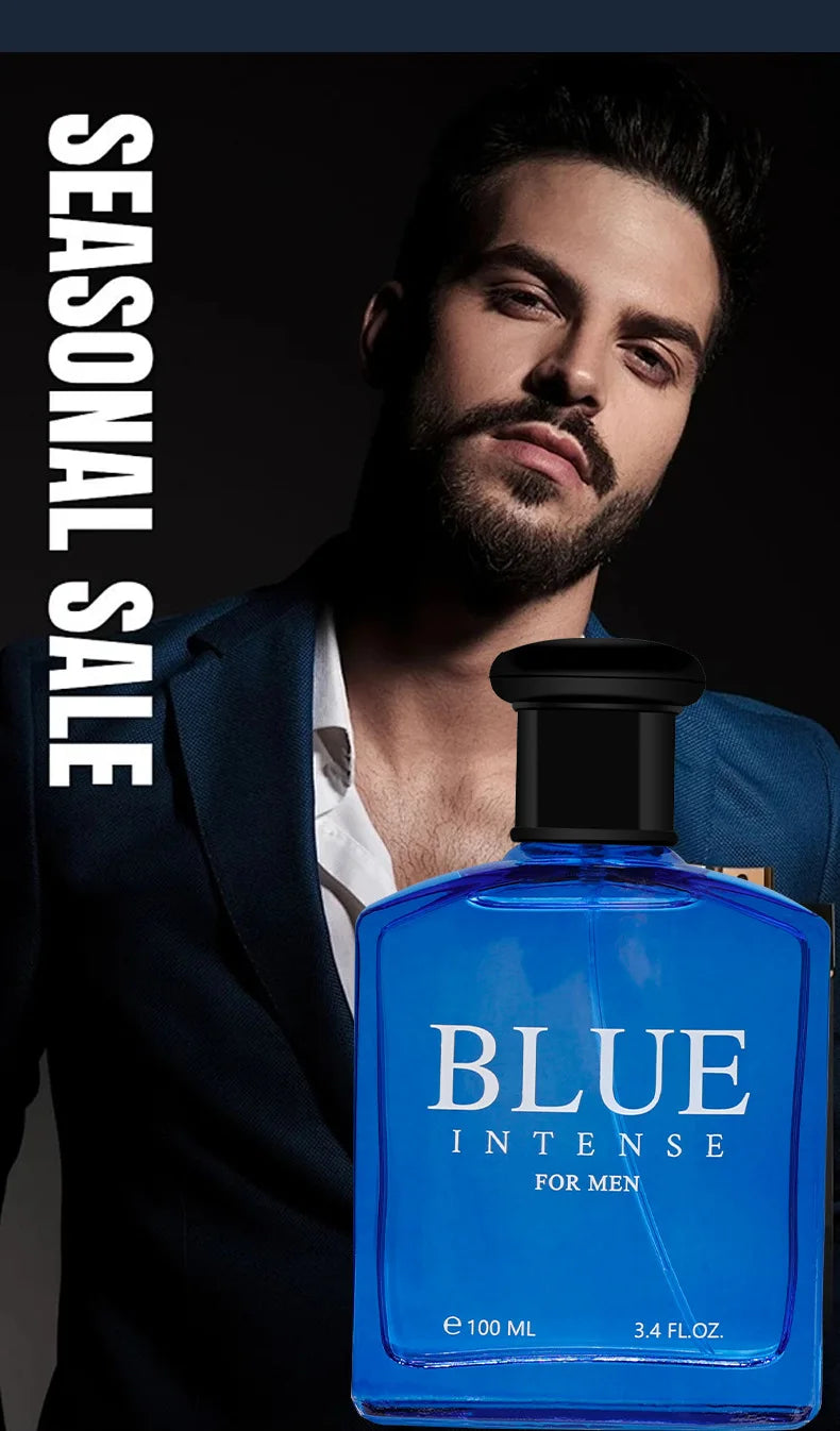 Perfume de Marca de 100 ml, Perfume Masculino Musk, Spray de Larga Duración, Fragancia Floral Ligera, Regalo Romántico y Seductor