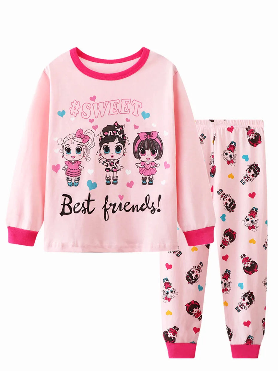 Conjunto de pijama con estampado de dinosaurio para niños, 2 piezas, informal