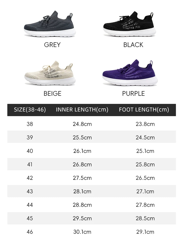 HOBIBEAR Zapatillas de deporte unisex para correr, zapatos para caminar transpirables de malla con punta ancha, zapatillas de senderismo con cordones antideslizantes
