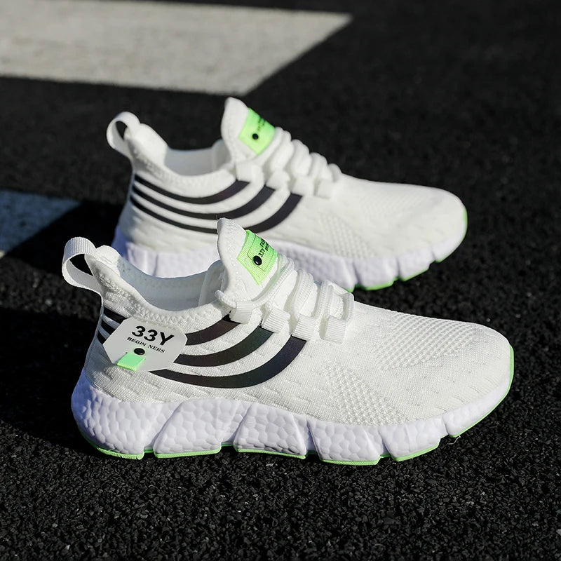 Zapatillas de deporte para hombre, zapatos informales clásicos transpirables, zapatillas de Tenis para hombre, novedad de 2024, zapatos cómodos de malla para exteriores para hombre, Tenis Masculino