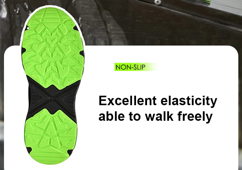 Zapatos de Seguridad de Moda para Hombre, Zapatos de Trabajo con Puntera de Acero, Protección Anti-aplastamiento y Anti-pinchazos, Zapatos Funcionales de Construcción, Botas de Trabajo para Hombre