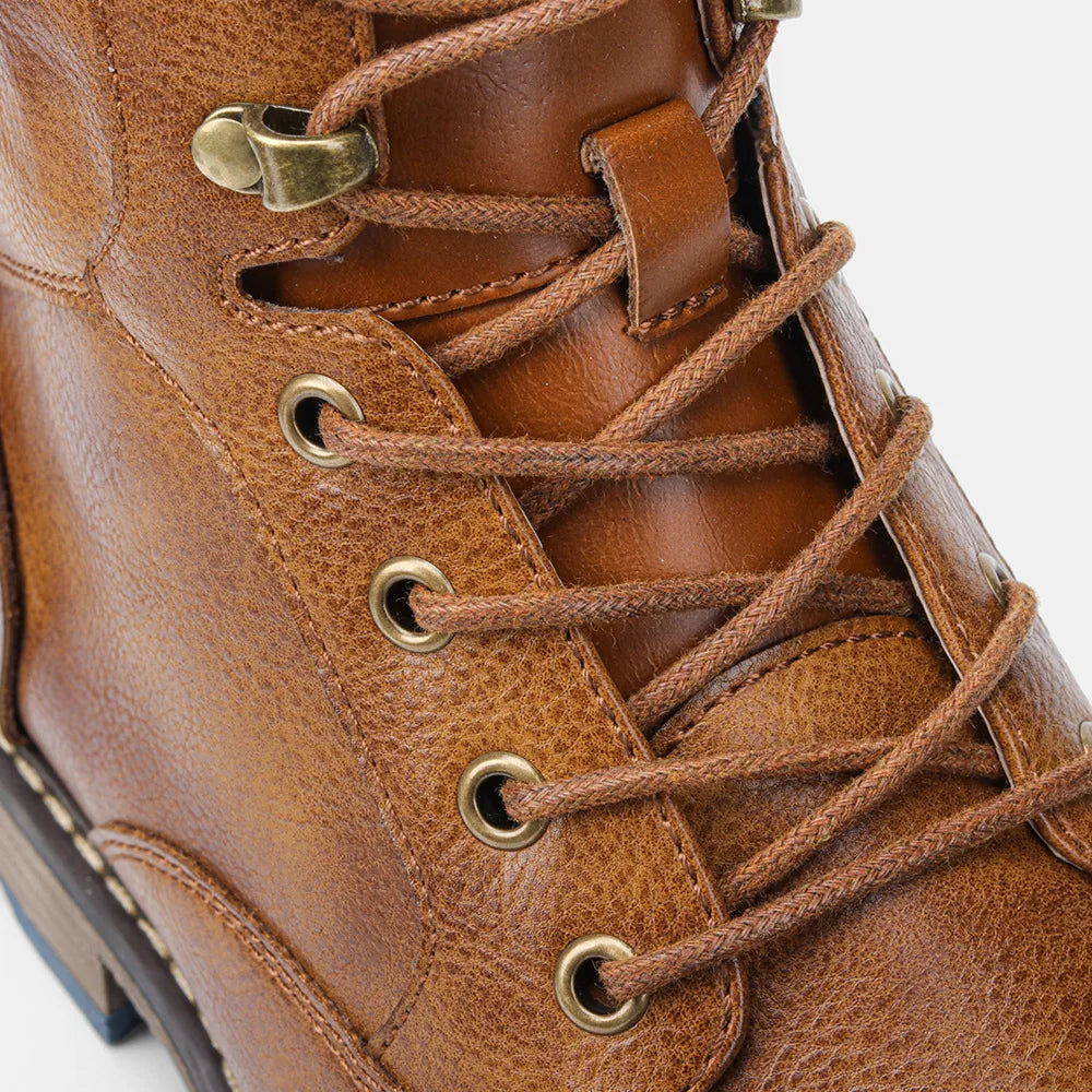 Talla 7-13 Botines para hombre Botas de cuero para hombre Bota de marca para hombre # AL605