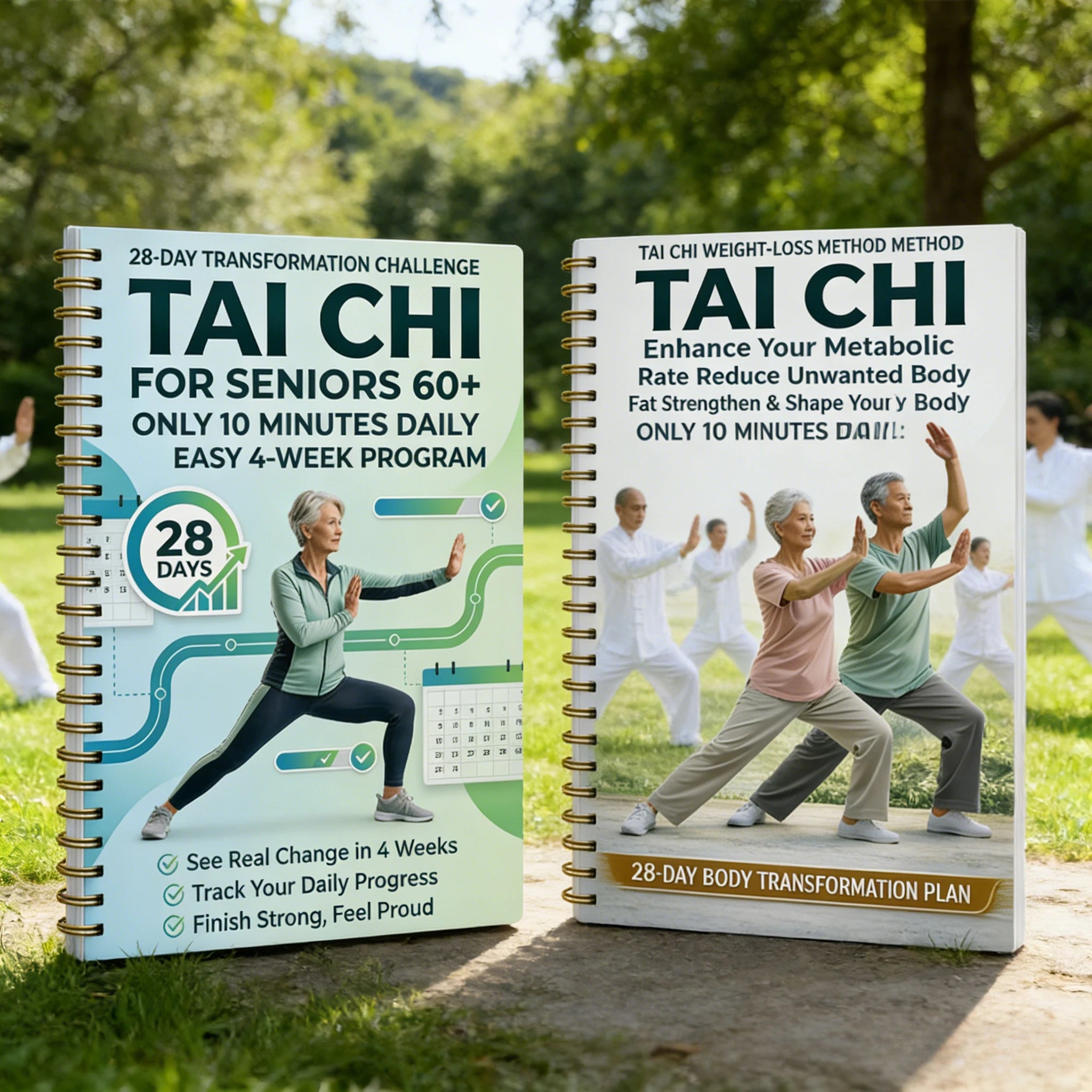 El plan de caminatas de Tai Chi de 28 días de la revista Tai Chi para Personas Mayores es la guía básica del yoga y el Kung Fu de China.