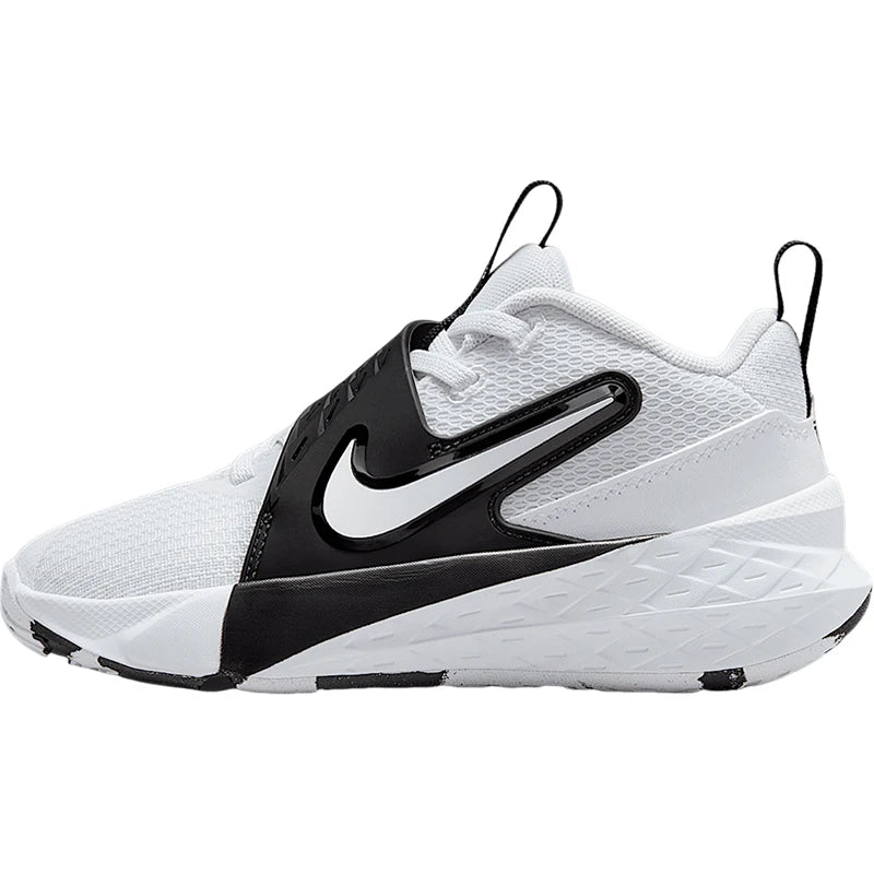 Zapatillas de baloncesto acolchadas Nike Authentic Team Hustle 12 para niños HF6280-101