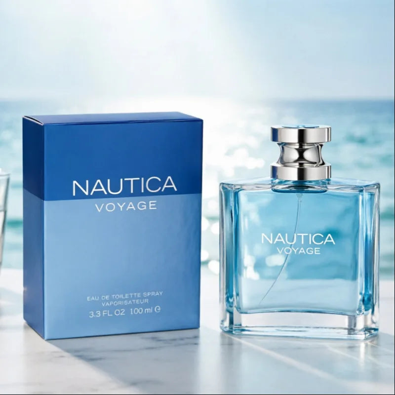 100ML Nautica Voyage Eau De Toilette Para Hombre, Aroma Frutal Fresco y Romántico Para Hombre, Perfume EDP Eau De Toilette Para Hombre