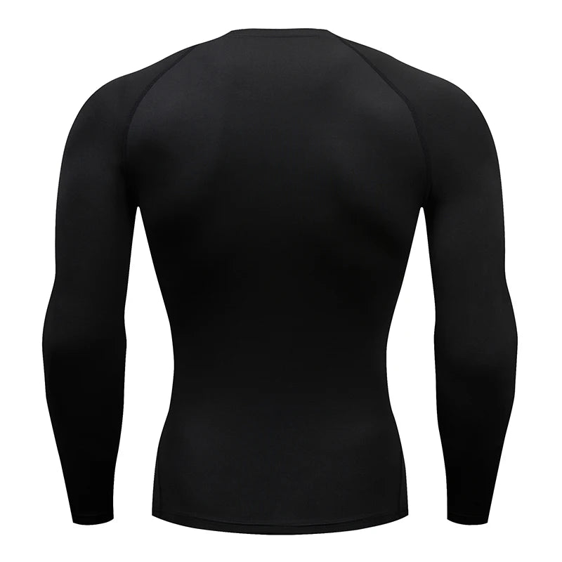 Camiseta de compresión para correr para hombre, camisetas deportivas de manga larga, camisetas deportivas para gimnasio, chándal para correr para hombre, camisetas atléticas para hombre