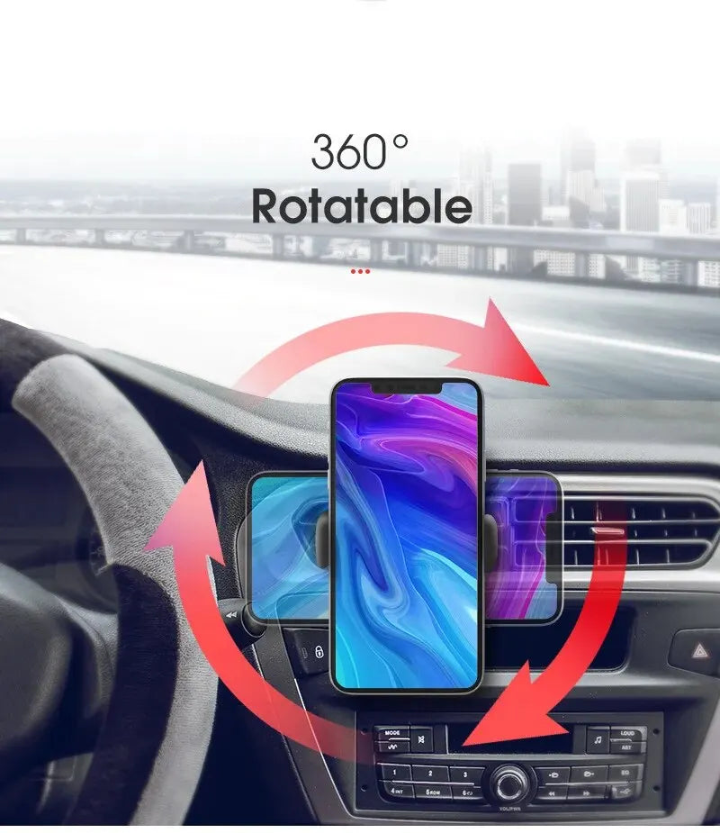 Soporte Universal para teléfono móvil, Clip de montaje para salida de aire de coche, soporte para teléfono móvil ABS, soporte para teléfono para coche, accesorios interiores