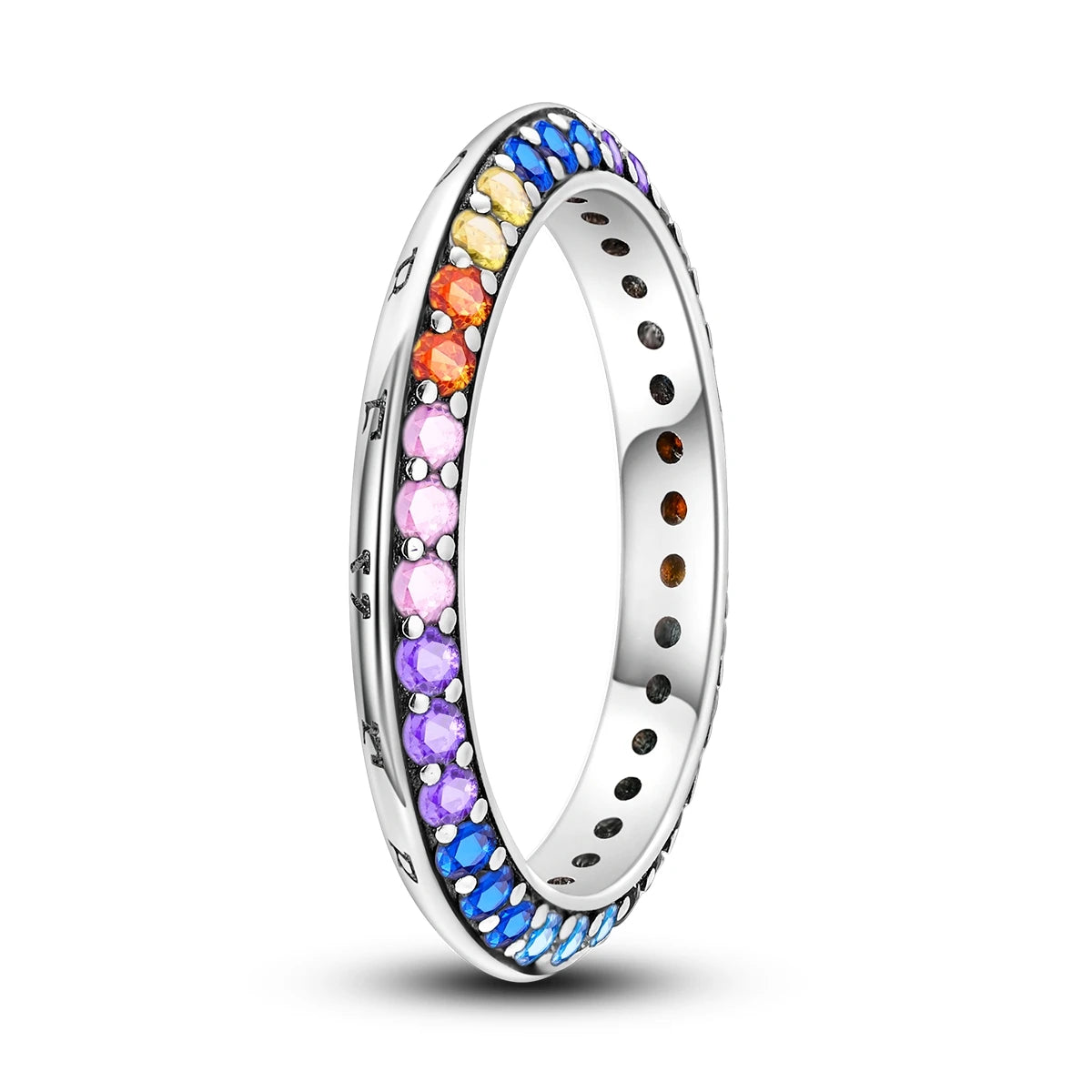 Anillo de plata 925 con diseño Original de luciérnaga y amor infinito, anillos de dedo de circón para mujer, regalo de joyería de boda de alta calidad