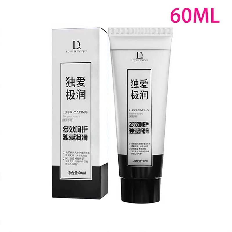 Lubricante íntimo a base de agua 60ML/200ML/500ML Hipoalergénico de secado rápido, no grasoso, fácil de limpiar para hombres y mujeres