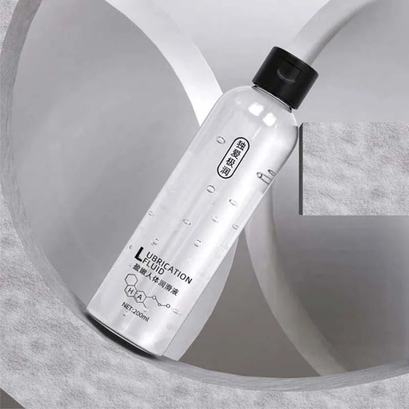 Lubricante íntimo a base de agua 60ML/200ML/500ML Hipoalergénico de secado rápido, no grasoso, fácil de limpiar para hombres y mujeres