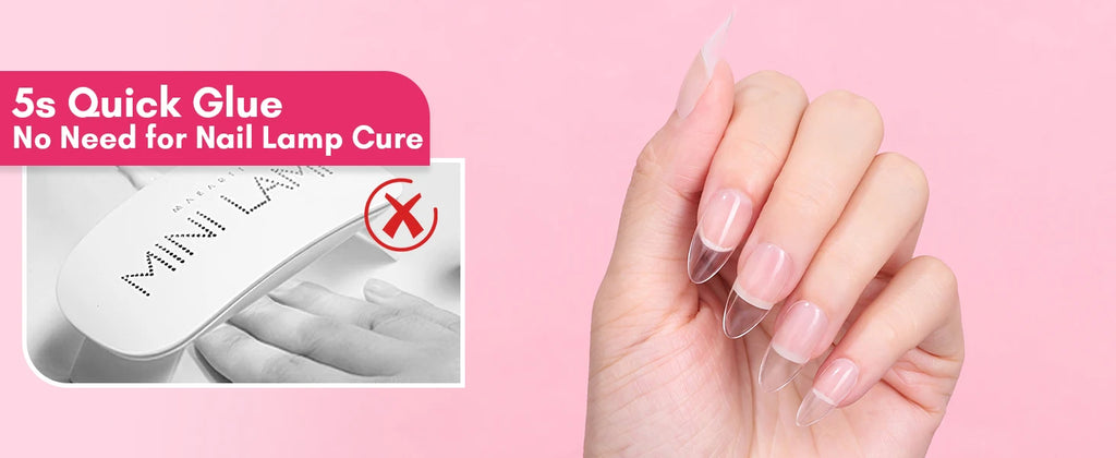 Pegamento para Uñas Makartt Super Fuerte para Uñas Acrílicas, Uñas Postizas, Adhesivo Profesional para Puntas de Uñas, Pegamento para Uñas Adhesivas