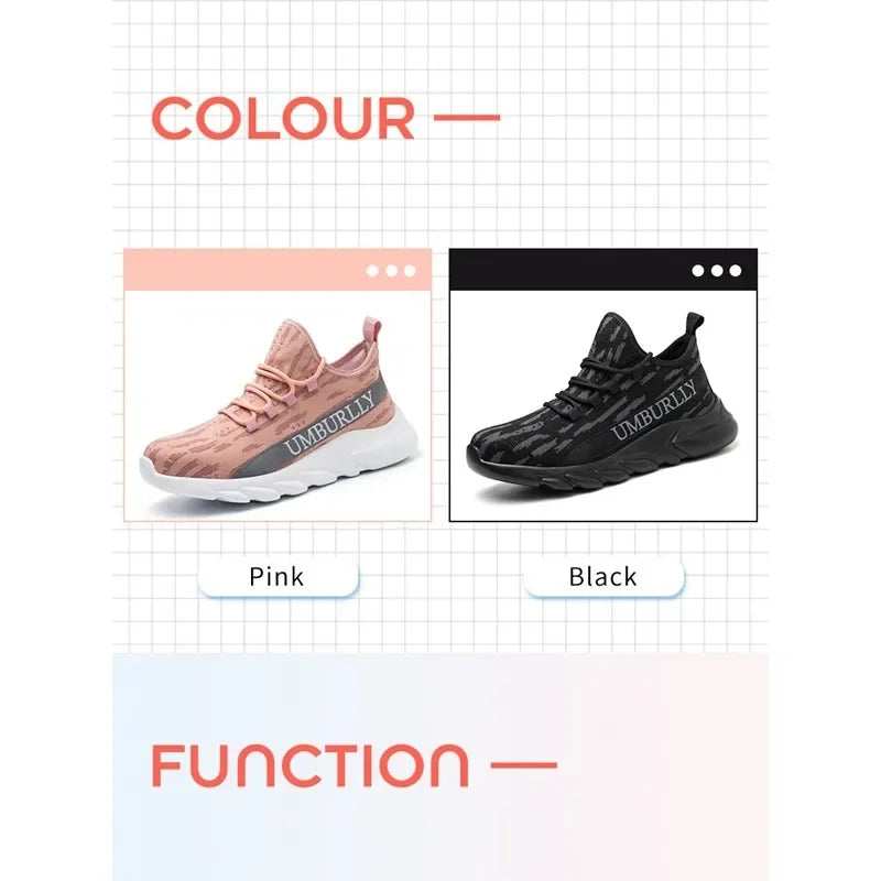 Zapatos de protección laboral para mujer, antigolpes, antiperforación, ligeros, transpirables, duraderos, cómodos zapatos de trabajo