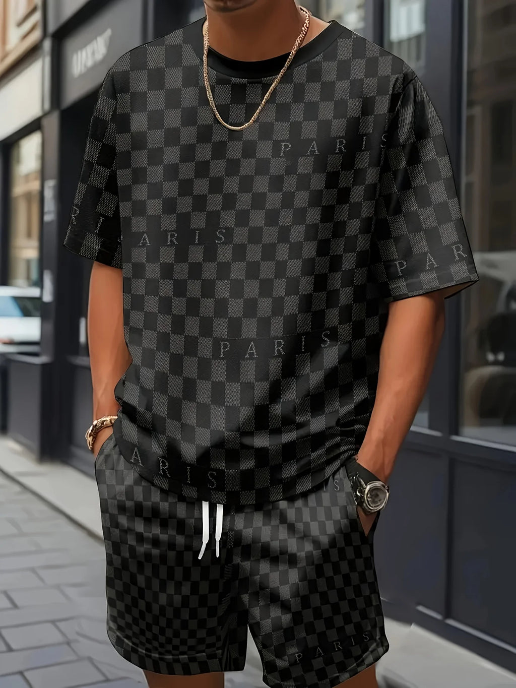 Conjunto de pantalones cortos de manga corta de poliéster con estampado 3D para hombre, conjunto transpirable informal de moda, uso diario, superventas de verano