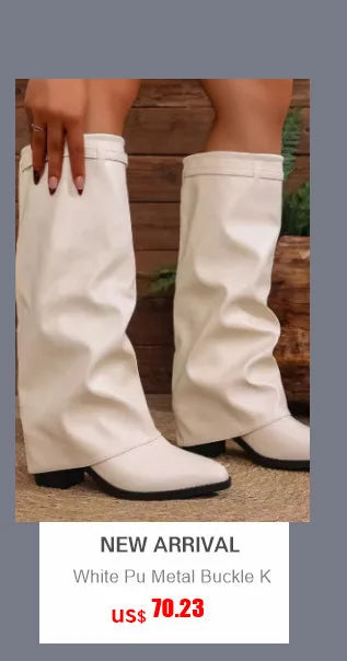 Botas por encima de la rodilla para mujer, tacones altos sexys, color negro, con cremallera lateral, botas altas hasta el muslo, zapatos femeninos, talla 46