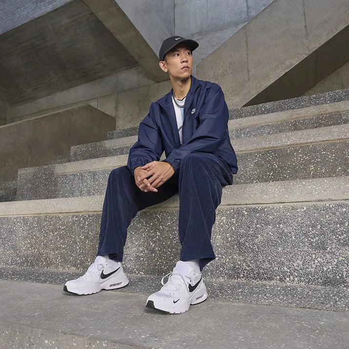 Nike's Nuevas zapatillas deportivas para hombre con amortiguación de aire para senderismo y fitness, ligeras y cómodas, con un diseño superior en capas, adecuadas para viajes y deportes diarios, Air Max Fusion, zapatillas