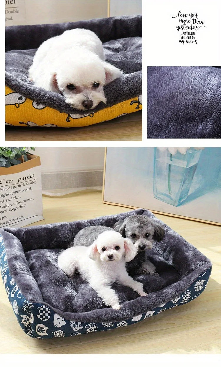 Cama para perros, cojín para sofá, suministros para mascotas de temporada, suministros suaves y cómodos, camas para gatos grandes, medianas y pequeñas para el hogar