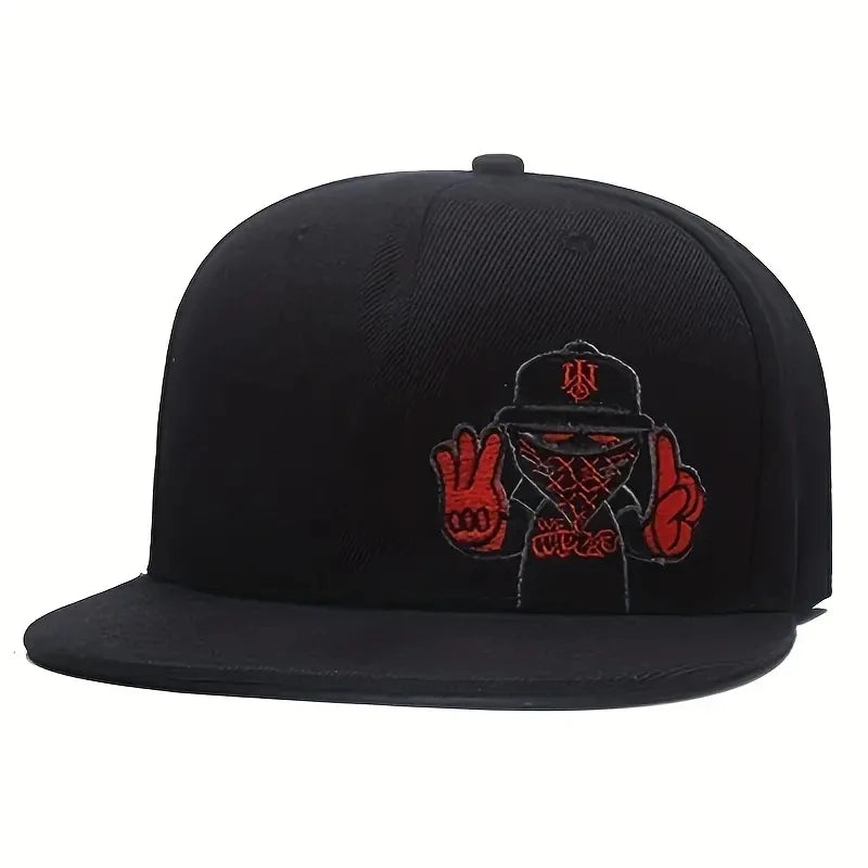 Gorras de béisbol Retro con bordado de marca para hombres y mujeres, Snapbacks de hueso, sombreros deportivos negros, gorra de Hip Hop de arte callejero