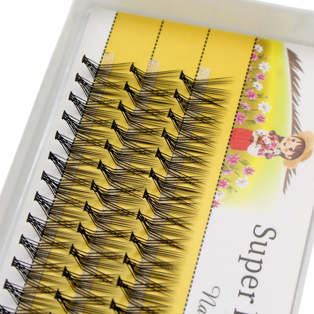 Super manojo nuevo L Curl pestañas postizas de visón 60 grupos Lashtray maquillaje 20D extensiones de pestañas pestañas individuales hechas a mano