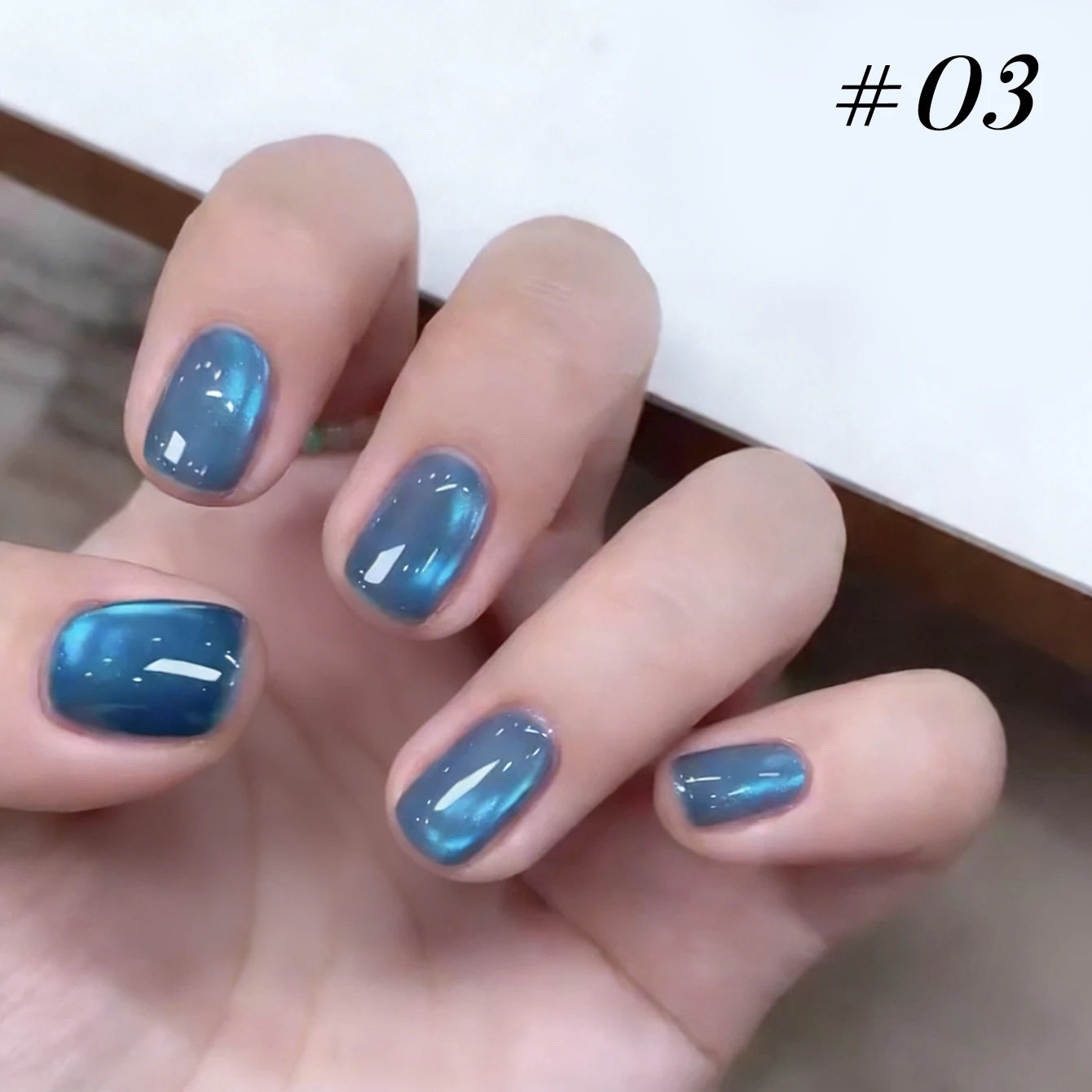 1-12 Uds. Esmalte de Uñas en Gel Magnético Ojo de Gato Marrón con Luz Azul, Larga Duración, Novedad 2026, Suministros para Uñas, Arte de Uñas, Venta Caliente