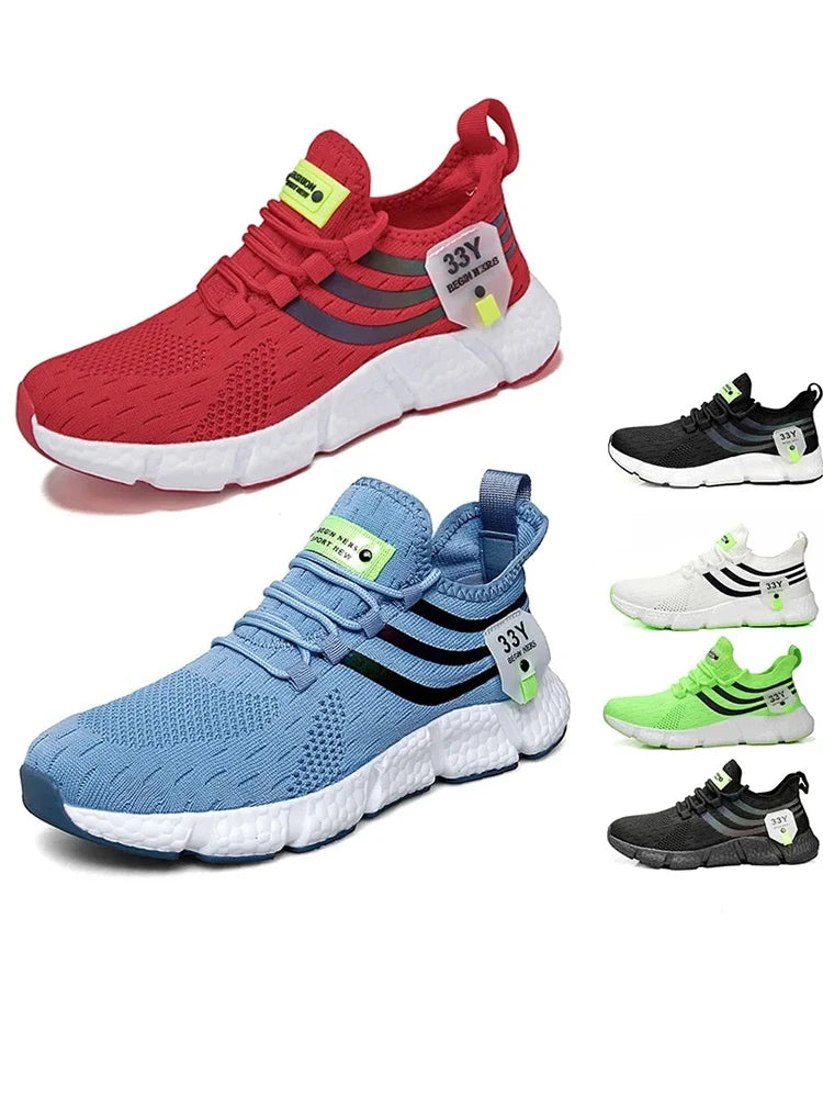 Zapatillas de deporte para hombre, zapatos informales clásicos transpirables, zapatillas de Tenis para hombre, novedad de 2024, zapatos cómodos de malla para exteriores para hombre, Tenis Masculino