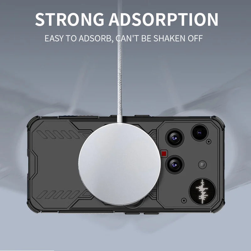 Funda de disipación de calor para Nothing Phone 3 3a Lite 4a Pro, protección de lente, carga inalámbrica magnética, carcasa trasera, Funda Coque
