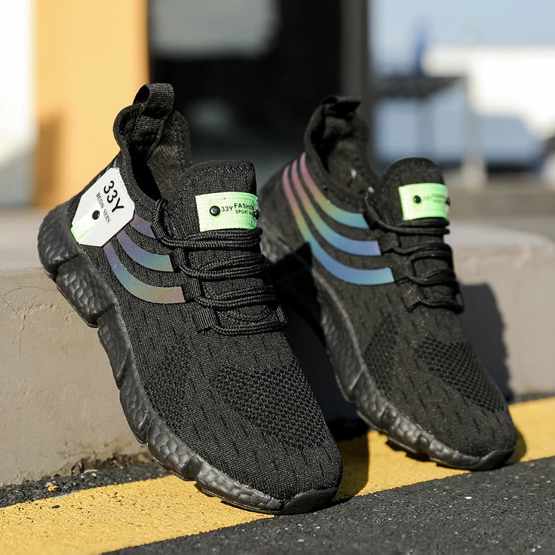 Zapatillas de deporte para hombre, zapatos informales clásicos transpirables, zapatillas de Tenis para hombre, novedad de 2024, zapatos cómodos de malla para exteriores para hombre, Tenis Masculino