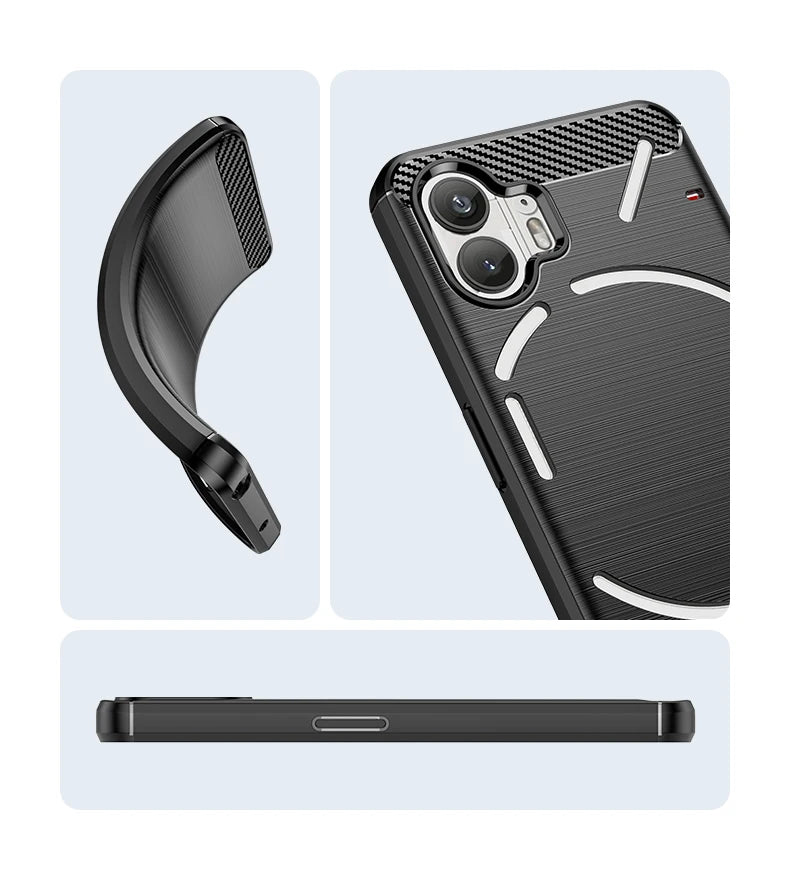 Funda protectora resistente a los golpes para teléfono Nothing, 1, 2