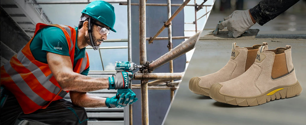 Zapatos de seguridad con punta de acero para hombres y mujeres, zapatos de trabajo antideslizantes, zapatillas de deporte, zapatos de trabajo protectores para exteriores, botas de seguridad para exteriores para hombres