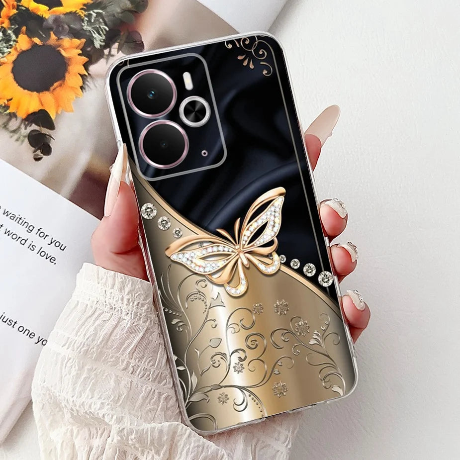 For Realme 14 5G Case Realme 14T RMX5078 New Luxury Painted Cover Soft Slim Phone Case For Realme 14X Realme14 T 5G Fundas Coque