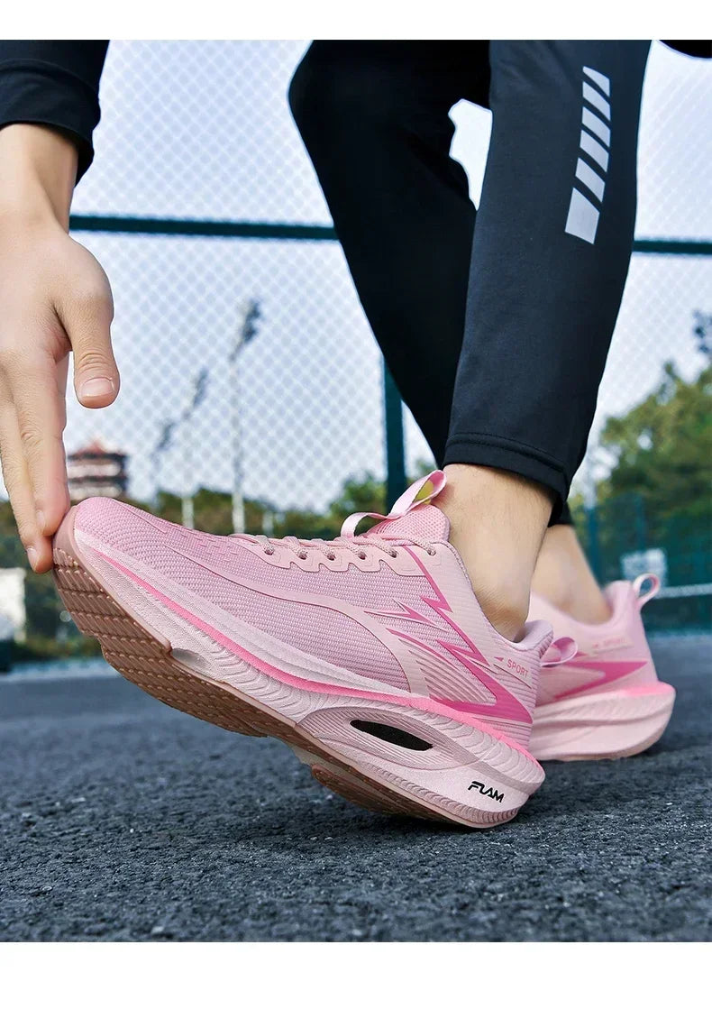 Zapatos deportivos de alta calidad para hombre, zapatillas informales con plataforma para correr, entrenador para hombre, zapatillas de baloncesto transpirables para caminar para mujer