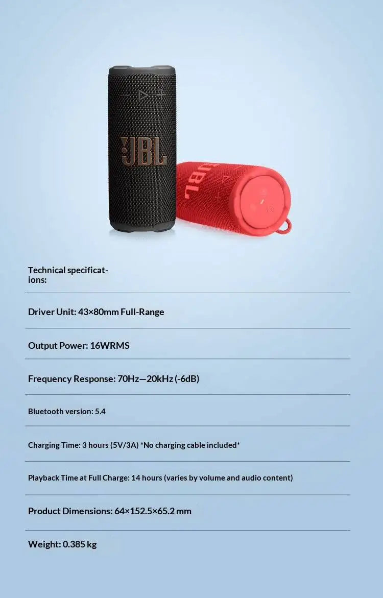 Nuevo Altavoz JBL Grip Mini Shock Bass, Potente Bajo de Frecuencia, Ritmo Impactante, Experiencia de Sonido Sorprendente