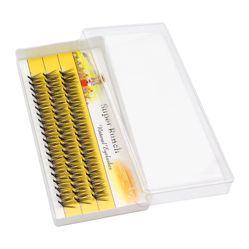 Super manojo nuevo L Curl pestañas postizas de visón 60 grupos Lashtray maquillaje 20D extensiones de pestañas pestañas individuales hechas a mano
