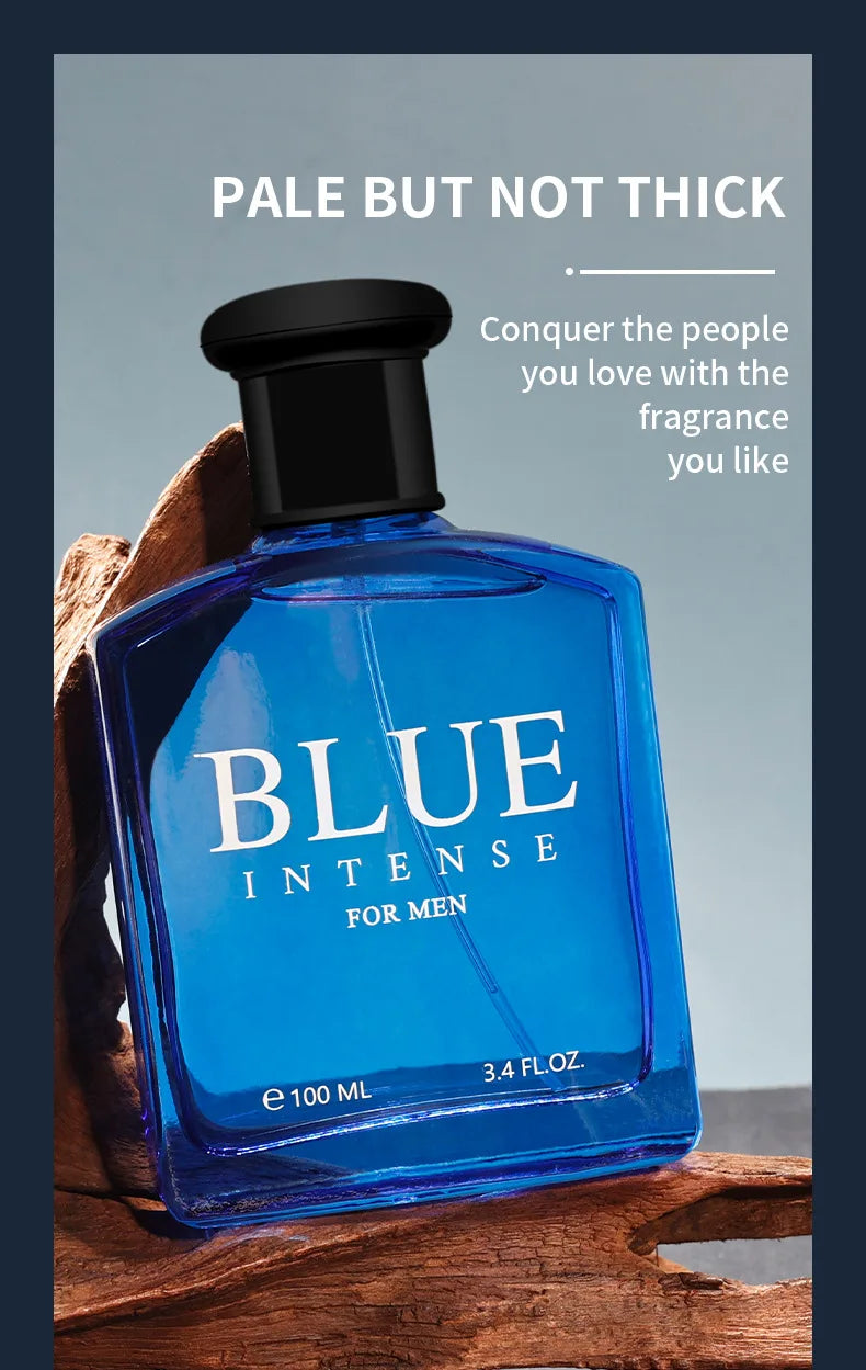 Perfume de Marca de 100 ml, Perfume Masculino Musk, Spray de Larga Duración, Fragancia Floral Ligera, Regalo Romántico y Seductor