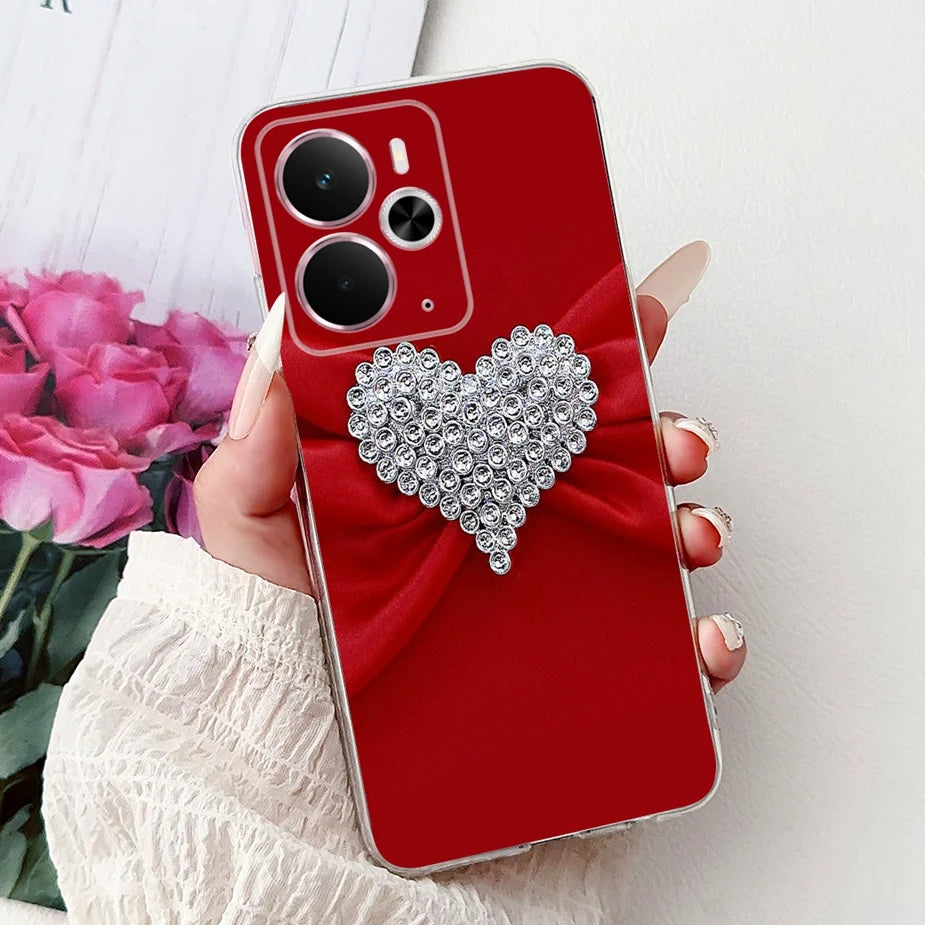 For Realme 14 5G Case Realme 14T RMX5078 New Luxury Painted Cover Soft Slim Phone Case For Realme 14X Realme14 T 5G Fundas Coque