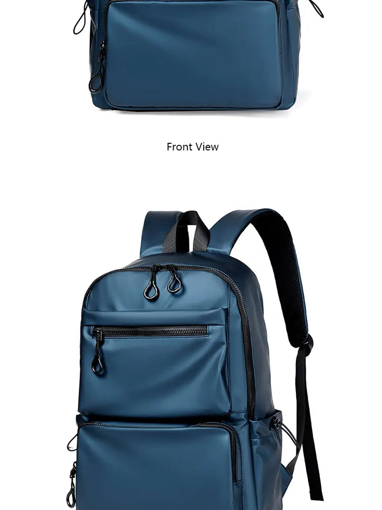 Mochila para ordenador de 14 pulgadas, mochila sencilla y duradera de gran capacidad para hombre, mochila de viaje ligera para hombre, mochila escolar para estudiantes