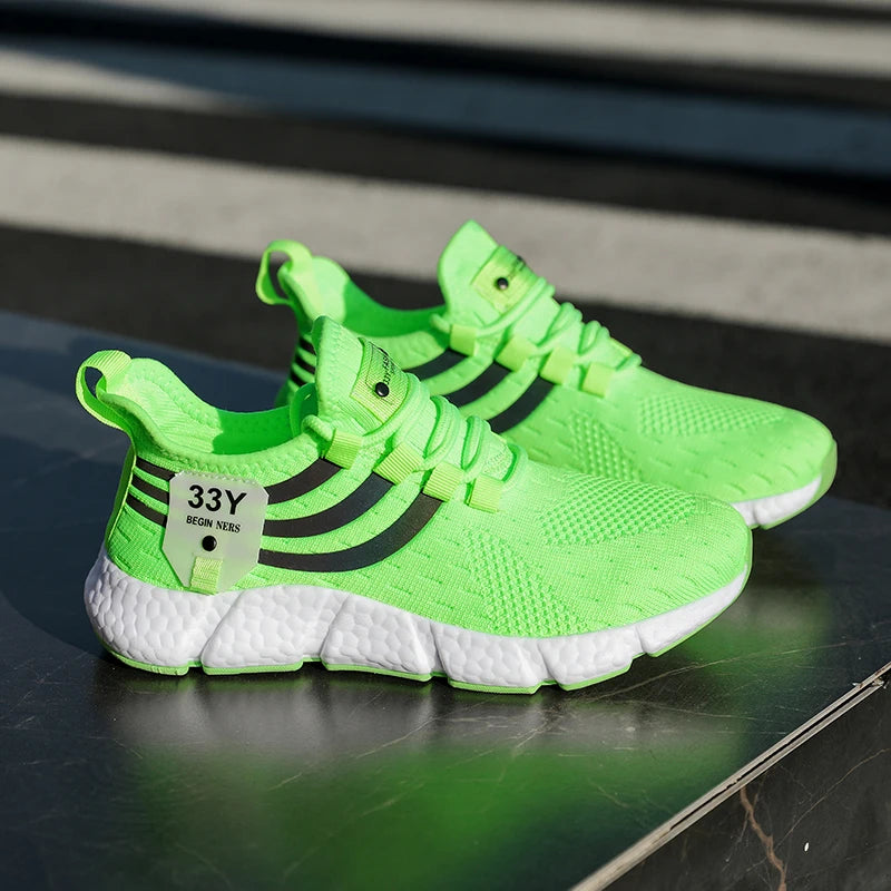 Zapatillas de deporte para hombre, zapatos informales clásicos transpirables, zapatillas de Tenis para hombre, novedad de 2024, zapatos cómodos de malla para exteriores para hombre, Tenis Masculino