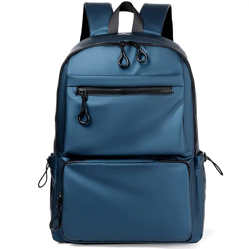 Mochila para ordenador de 14 pulgadas, mochila sencilla y duradera de gran capacidad para hombre, mochila de viaje ligera para hombre, mochila escolar para estudiantes