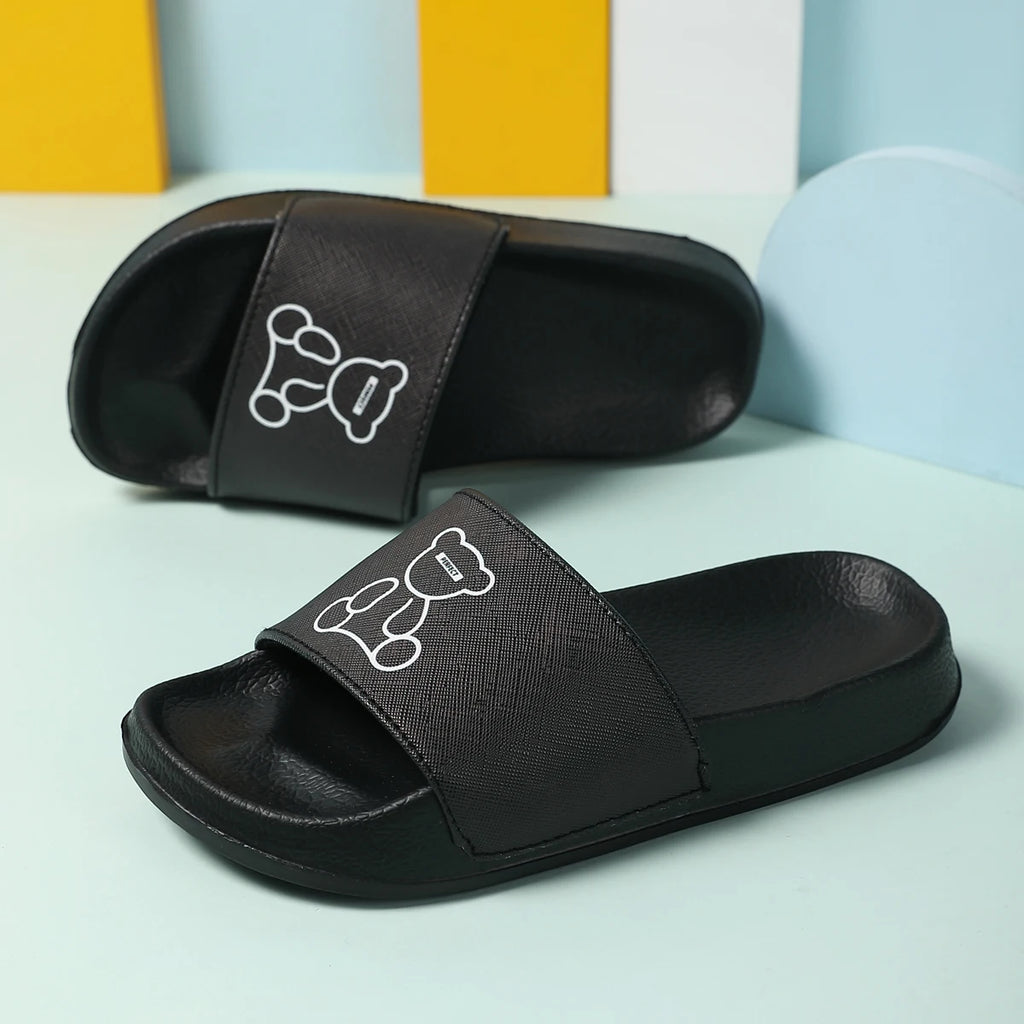 Pantuflas Lindas con Forma de Oso para Niños, Sandalias de Playa para Verano