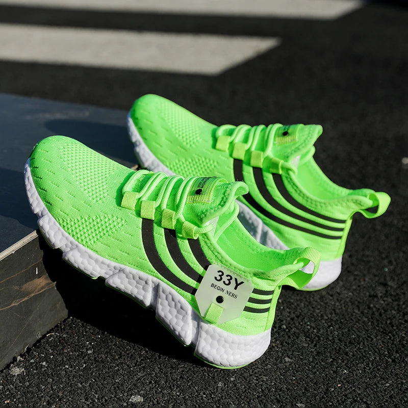 Zapatillas de deporte para hombre, zapatos informales clásicos transpirables, zapatillas de Tenis para hombre, novedad de 2024, zapatos cómodos de malla para exteriores para hombre, Tenis Masculino