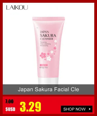 LAIKOU-mascarilla de suero labial de flor de cerezo, reparación de exfoliación de grietas secas, Reduce las líneas finas de los labios, esencia hidratante, cuidado de belleza Sakura, 8g
