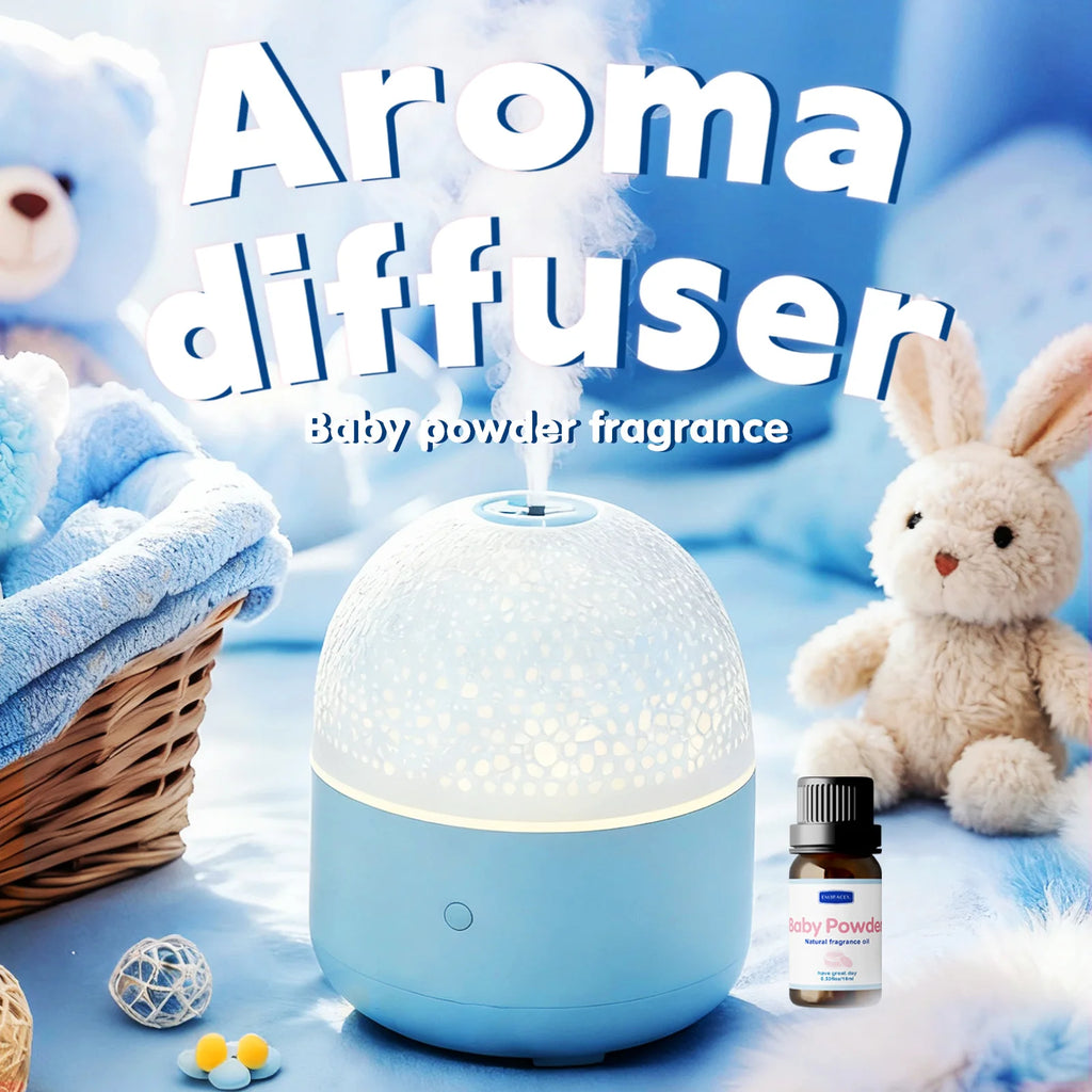 Aceite esencial en polvo para bebé, aceite aromático de larga duración, aceite de masaje para el cuidado corporal con aroma dulce cálido, regalo para amigos, 10ml